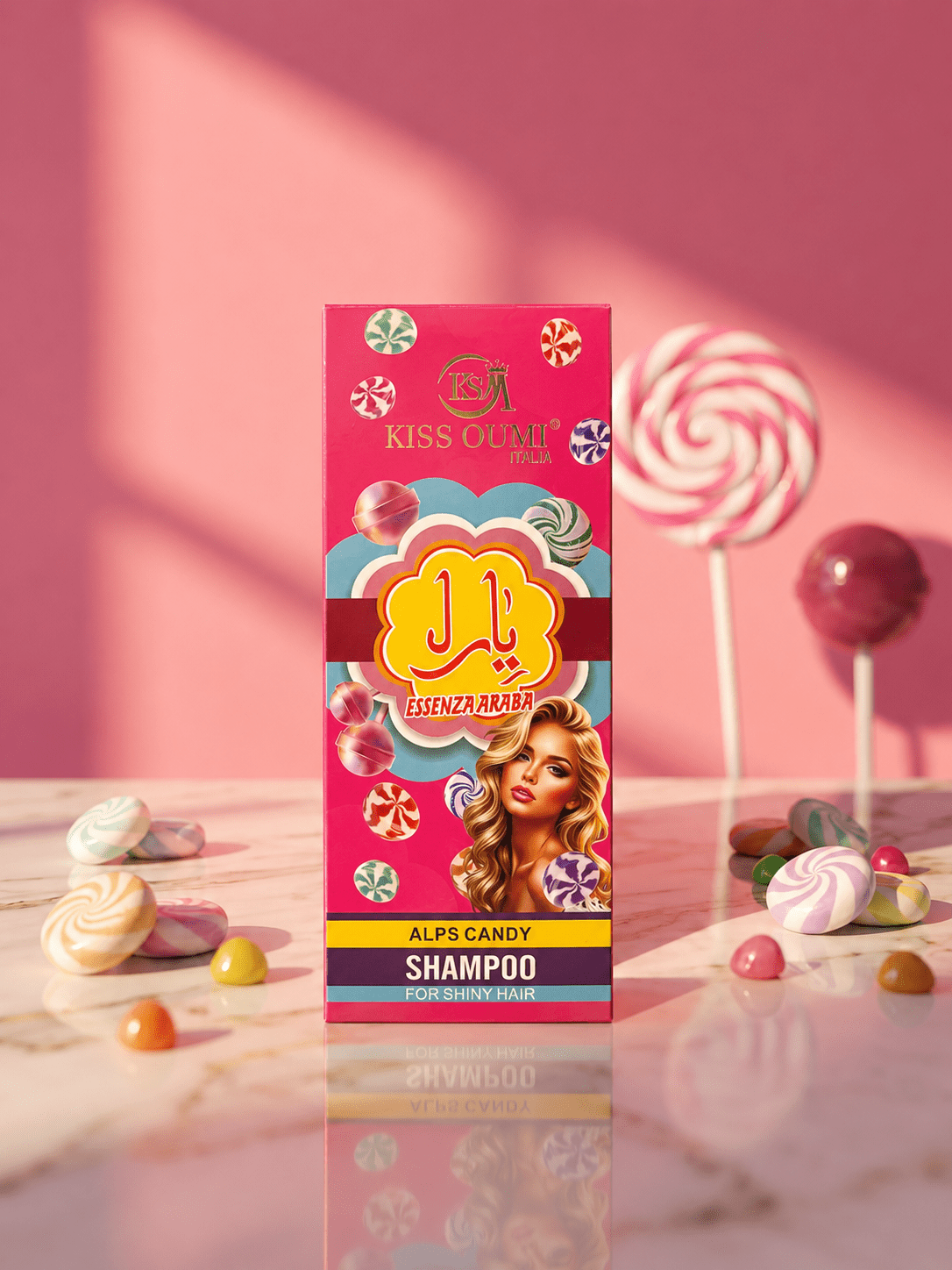 Kiss Oumi Essenza Araba Alps Candy Shampoo 🍭 400ml - Abbigliamento Jessica