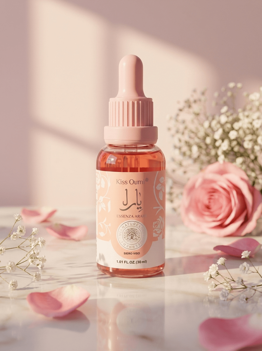 Kiss Oumi Essenza Arabe Siero Viso 🌸 30ml - Abbigliamento Jessica