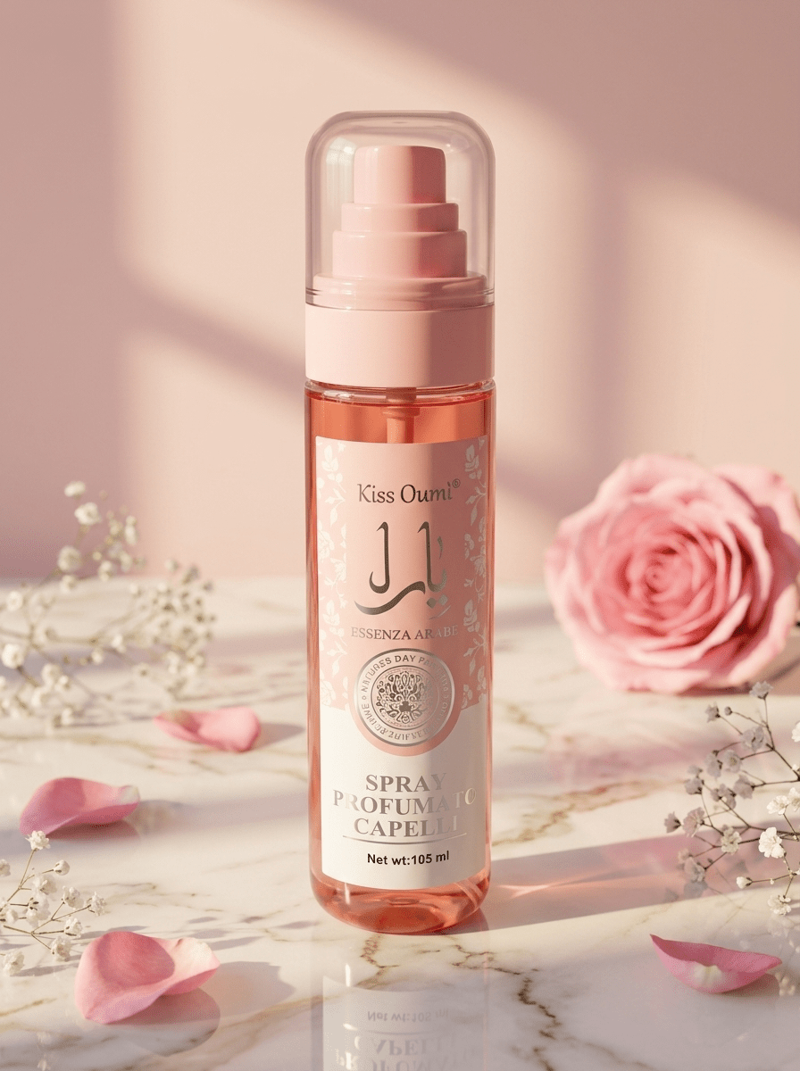Kiss Oumi Essenza Arabe Spray Profumato Capelli 🌸 105ml - Abbigliamento Jessica