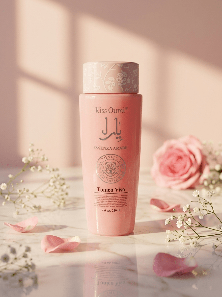 Kiss Oumi Essenza Arabe Tonico Viso 🌸 250ml - Abbigliamento Jessica