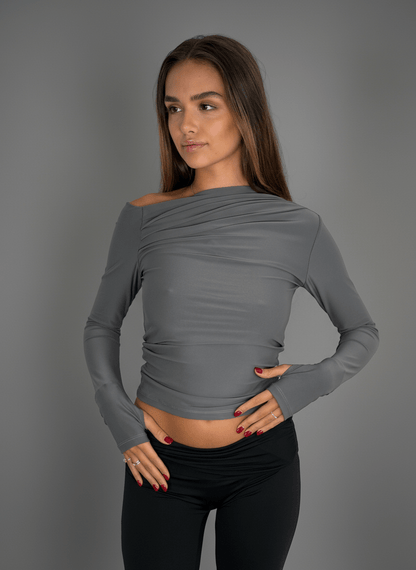 Maglia Kylie Grigio - Abbigliamento Jessica