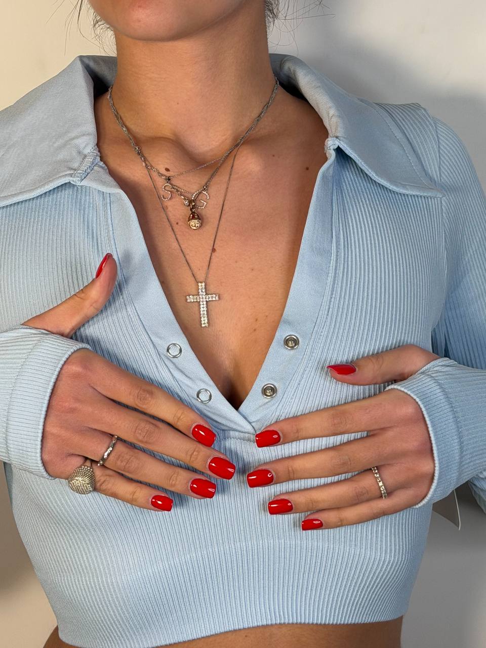 Maglia Modellante Crop - Abbigliamento Jessica