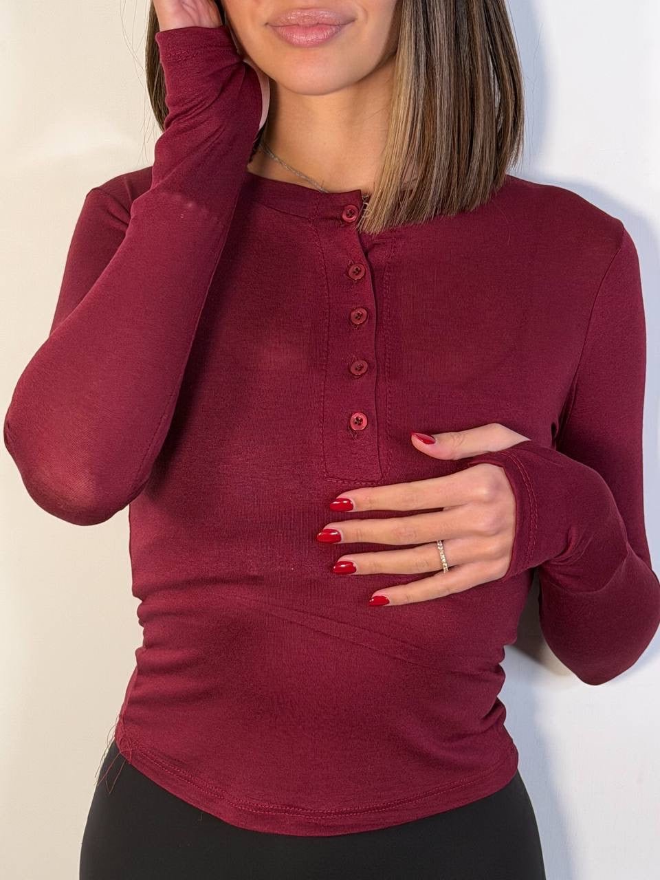 Maglia Paris Con Bottoncini - Abbigliamento Jessica