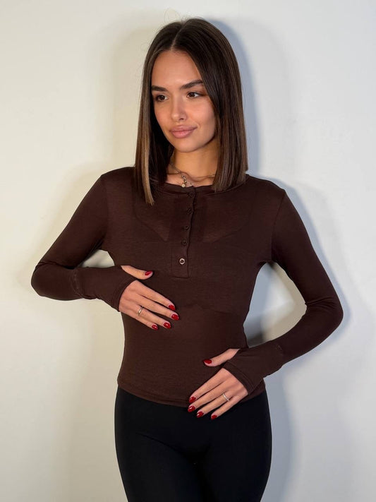 Maglia Paris Con Bottoncini - Abbigliamento Jessica