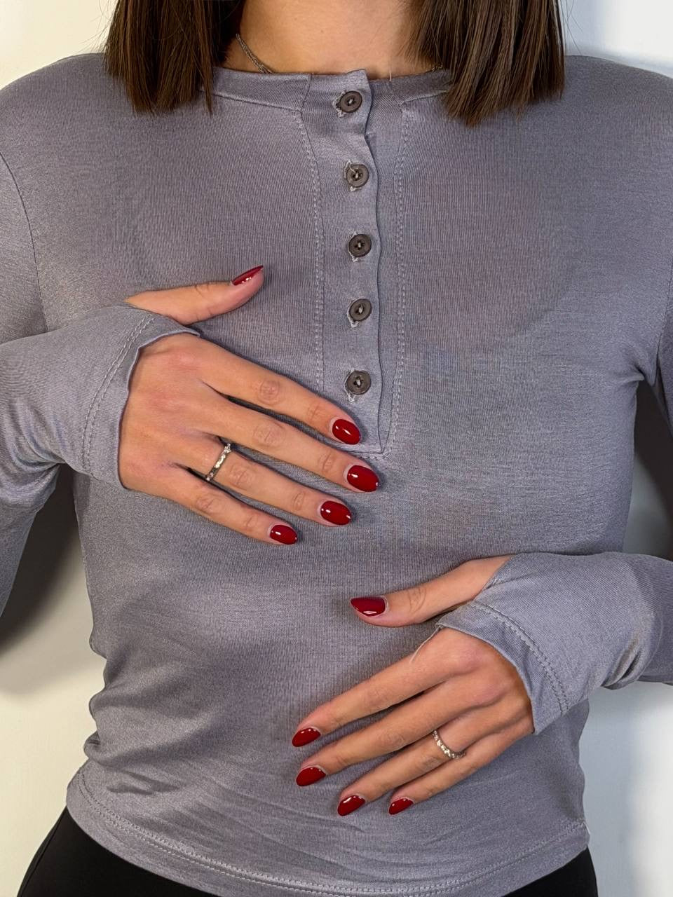 Maglia Paris Con Bottoncini - Abbigliamento Jessica