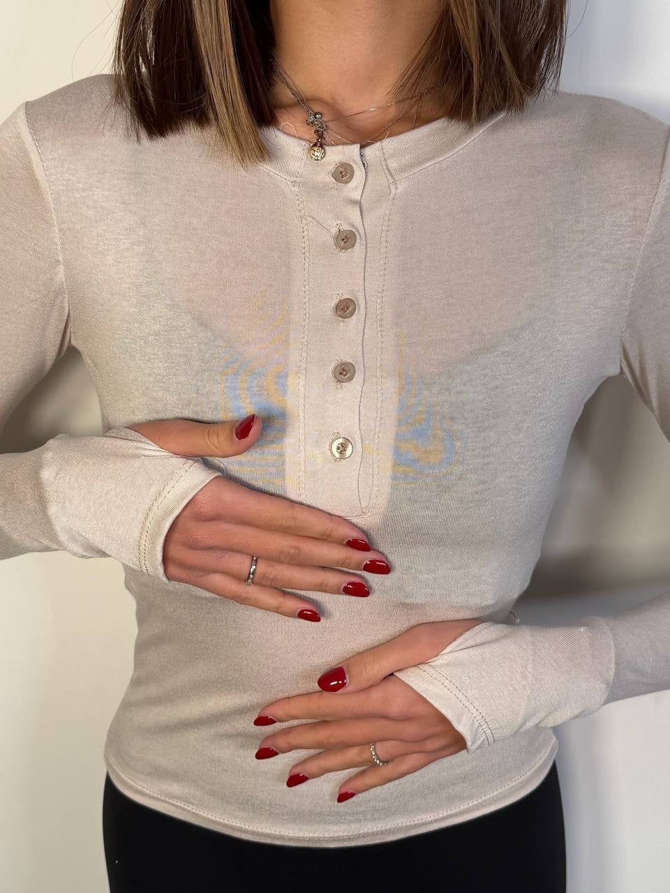 Maglia Paris Con Bottoncini - Abbigliamento Jessica