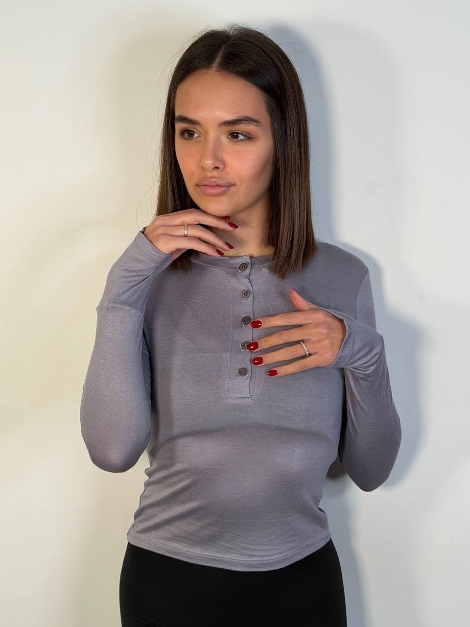 Maglia Paris Con Bottoncini - Abbigliamento Jessica