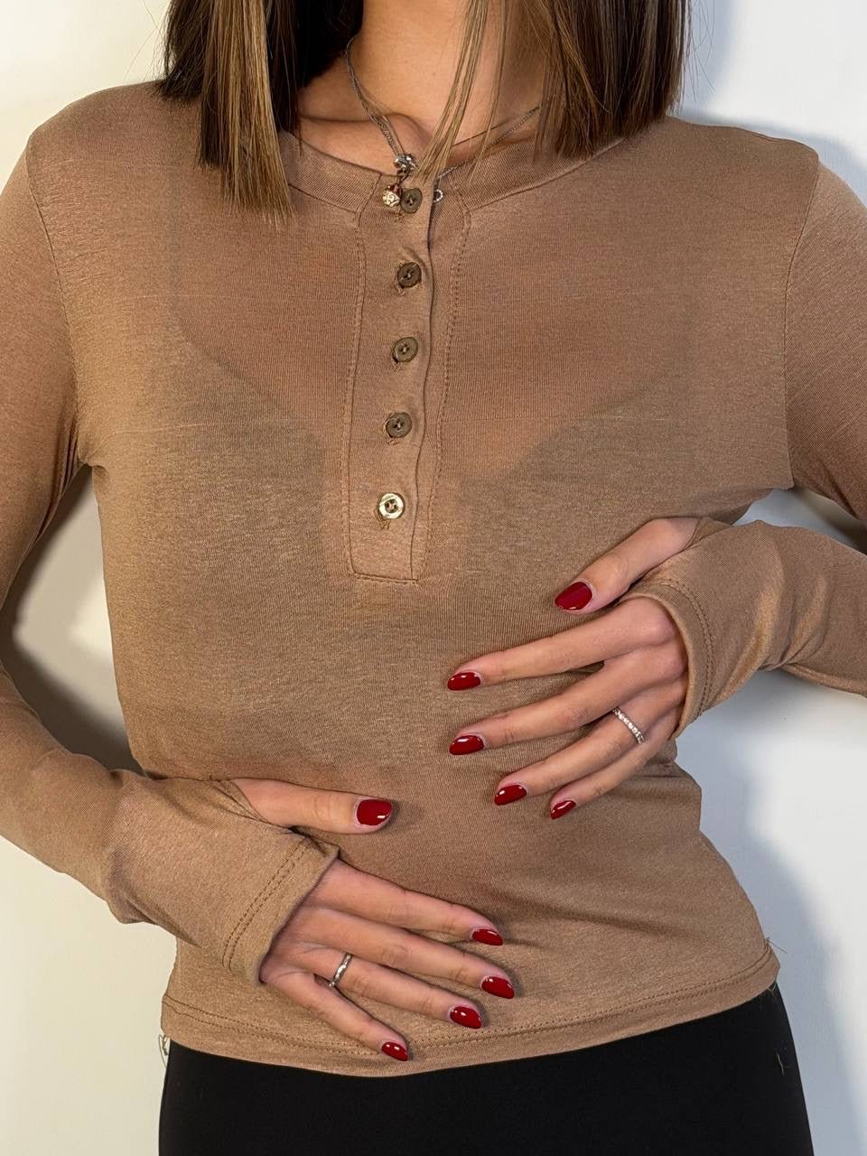 Maglia Paris Con Bottoncini - Abbigliamento Jessica