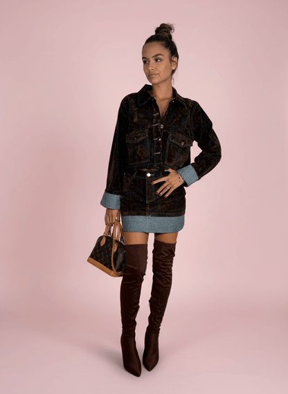 Metropolitan Set Marrone - Abbigliamento Jessica