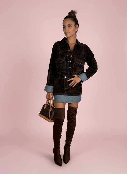 Metropolitan Set Marrone - Abbigliamento Jessica