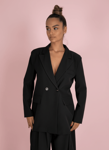 Midnight Black Blazer - Abbigliamento Jessica