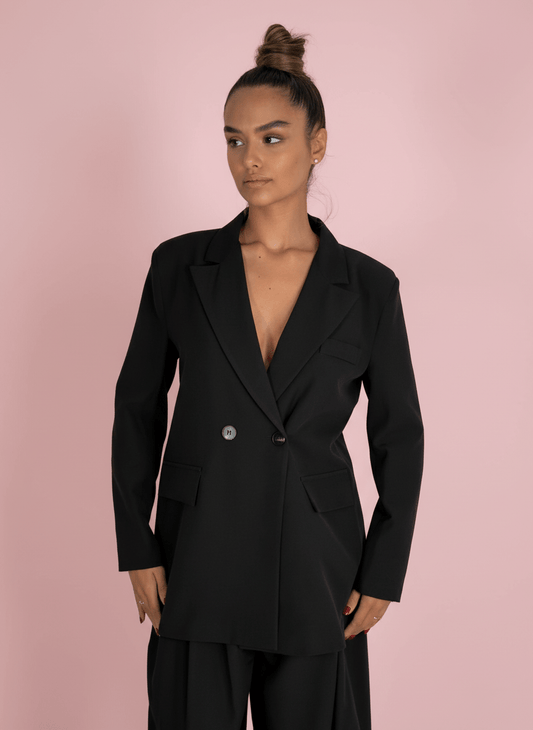 Midnight Black Blazer - Abbigliamento Jessica