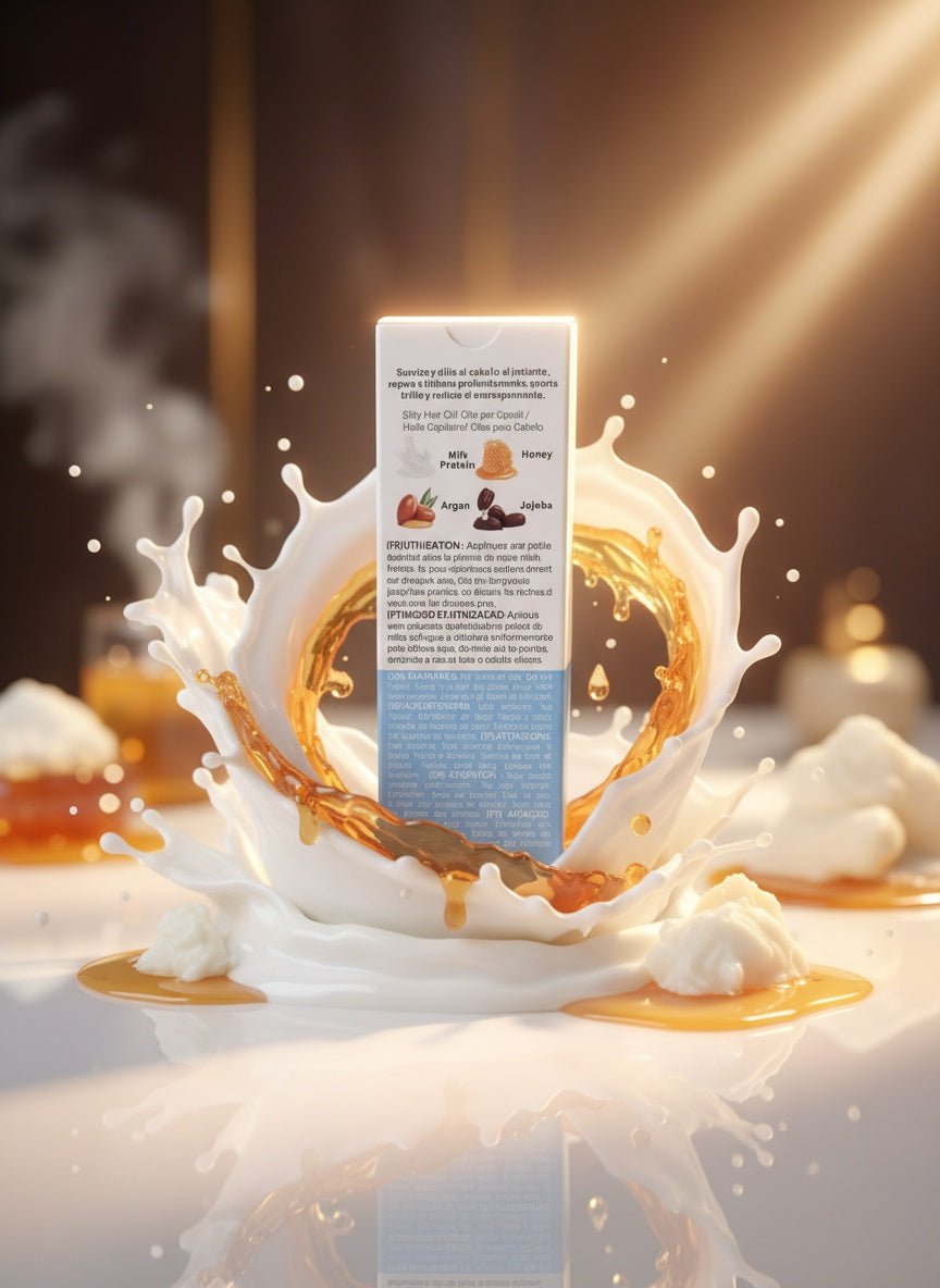 Milk & Honey – Olio Capelli Effetto Seta | Morbidi, Lucidi e Profumati - Abbigliamento Jessica