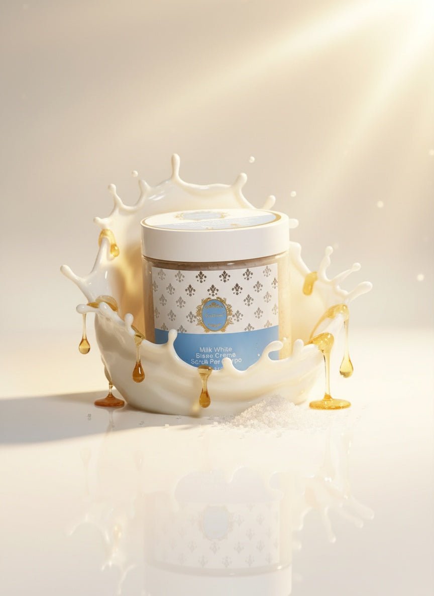 Milk & Honey – Scrub Corpo Esfoliante | Pelle Liscia e Morbida - Abbigliamento Jessica