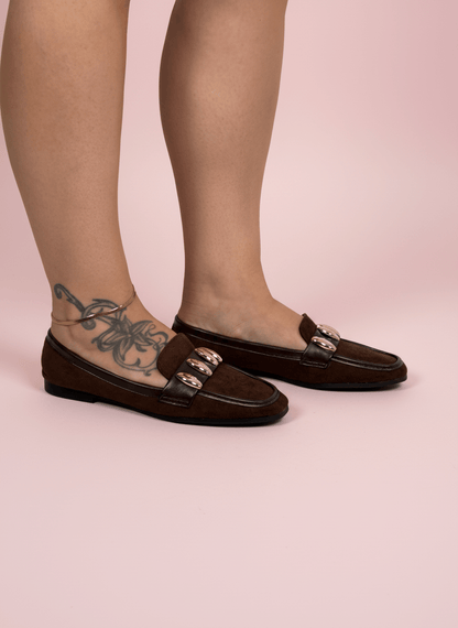 Mocassino Chunky Chic Nero - Abbigliamento Jessica
