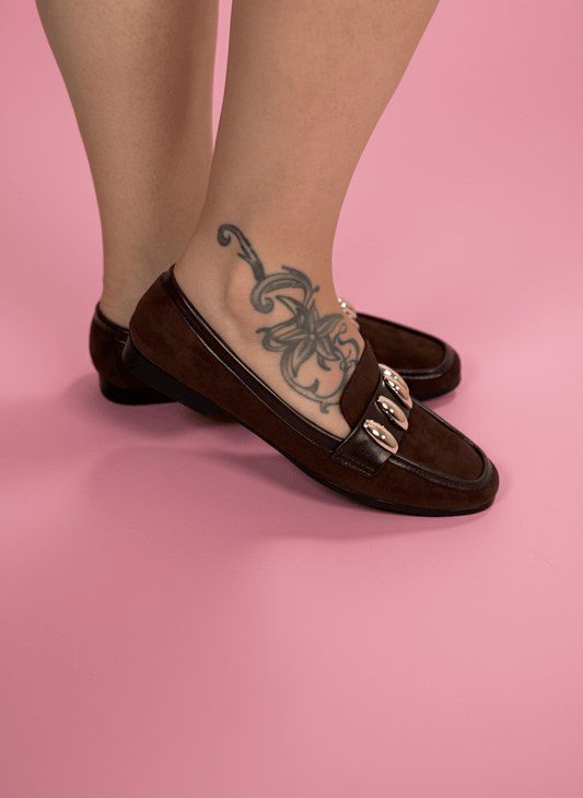 Mocassino Chunky Chic Nero - Abbigliamento Jessica