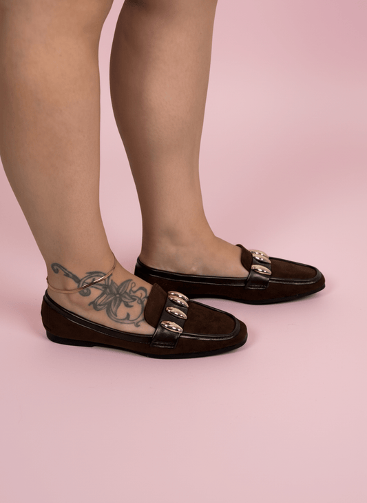 Mocassino Chunky Chic Nero - Abbigliamento Jessica