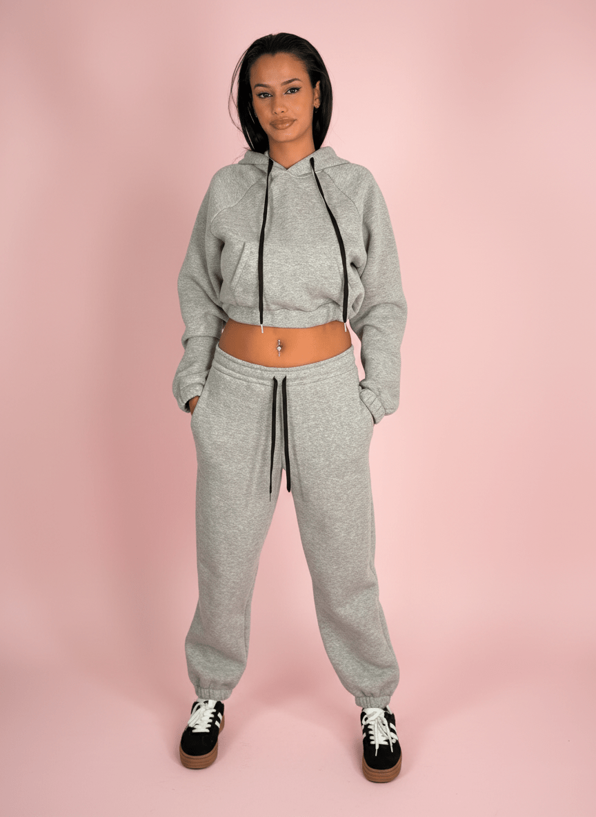 Pantalone Street Jogger Grigio - Abbigliamento Jessica