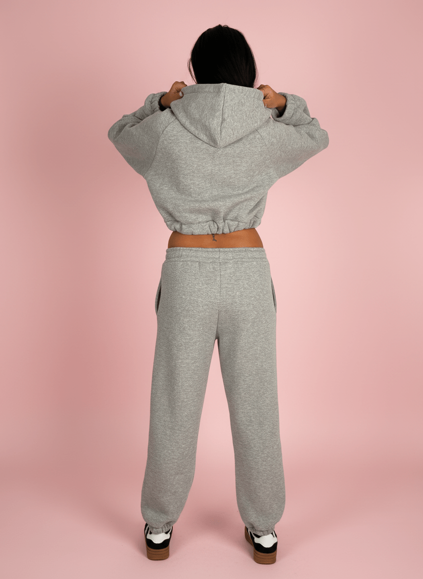 Pantalone Street Jogger Grigio - Abbigliamento Jessica