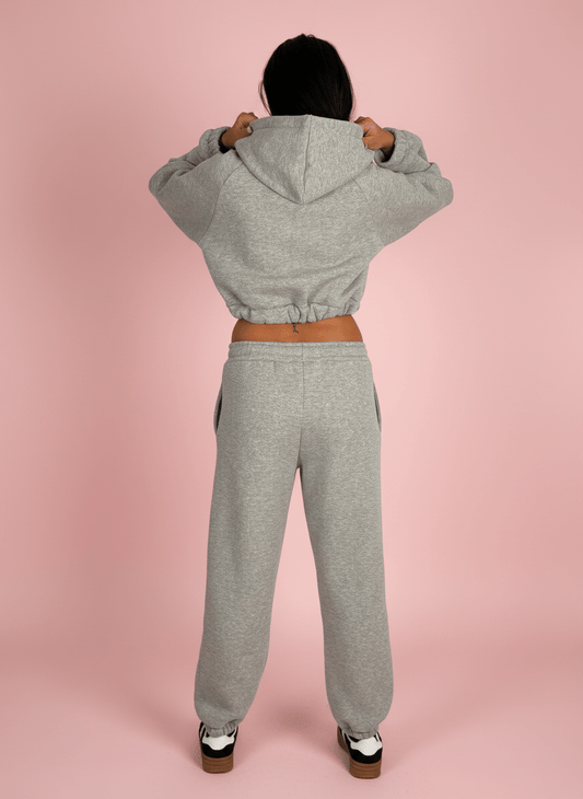 Pantalone Street Jogger Grigio - Abbigliamento Jessica
