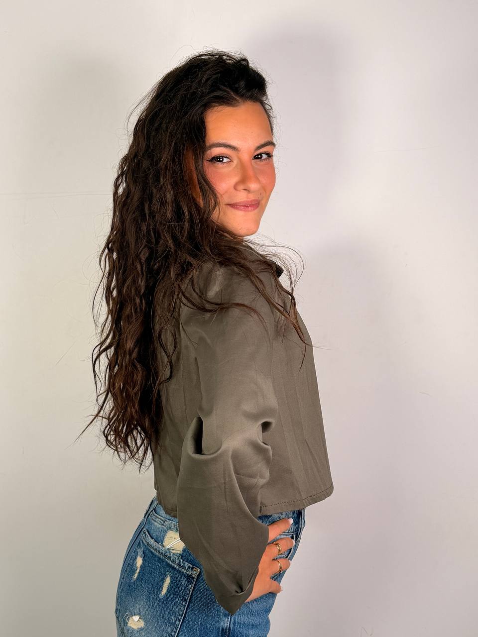 Camicia Nina Crop