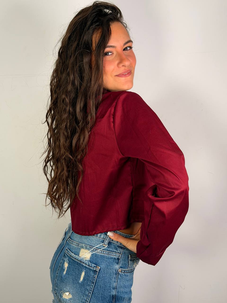 Camicia Nina Crop