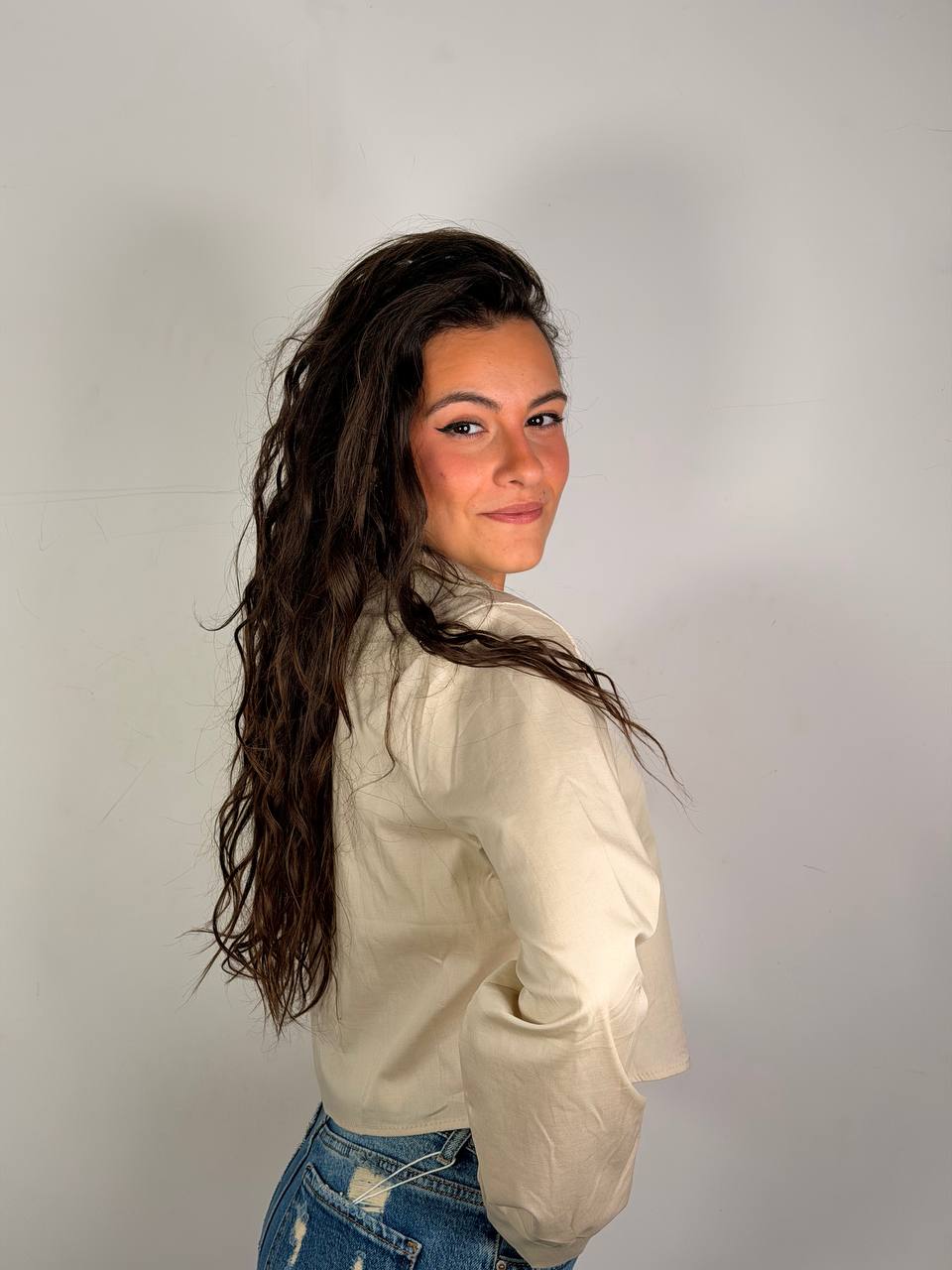 Camicia Nina Crop