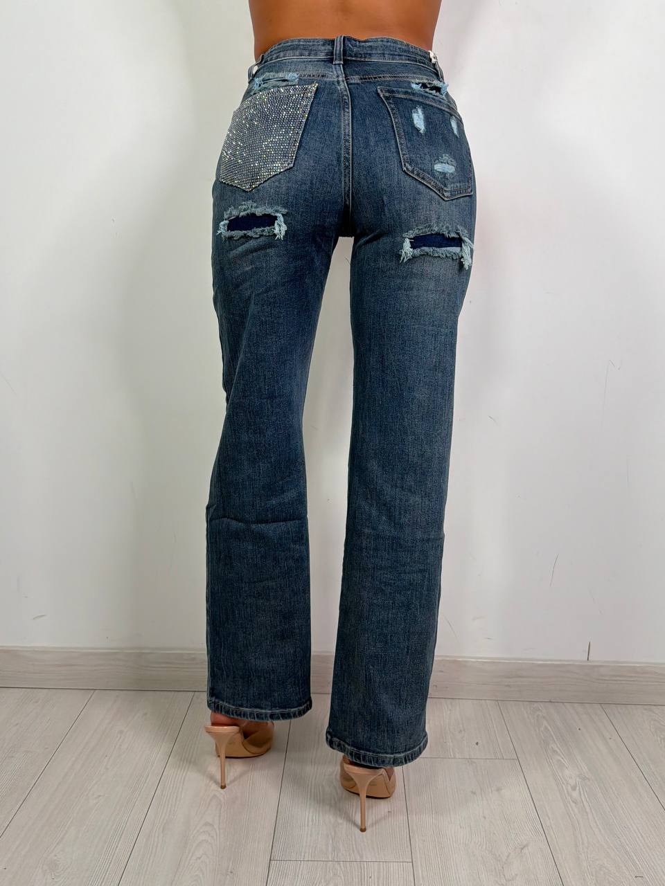 Jeans Tasca Strass