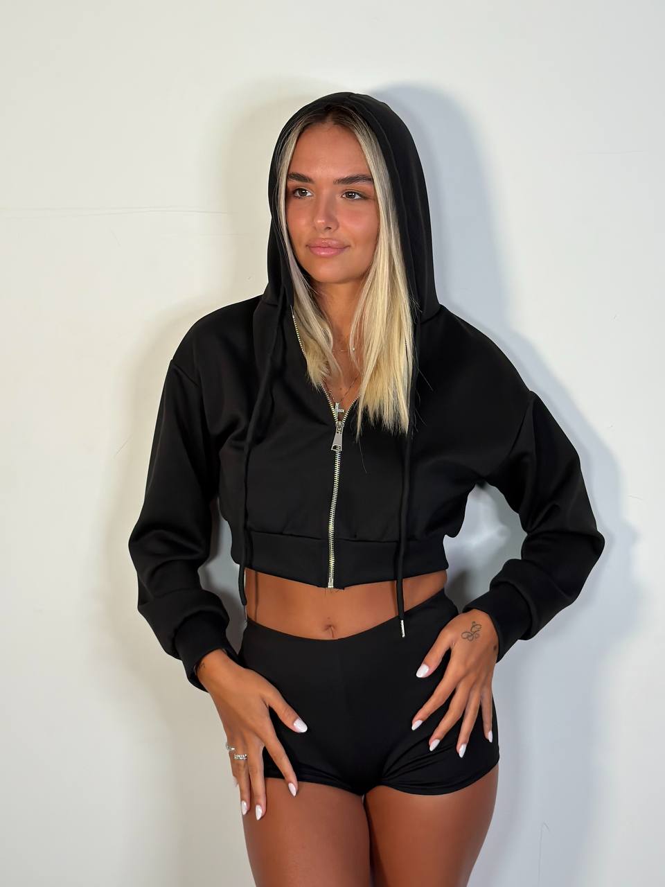 Felpa Miami Crop