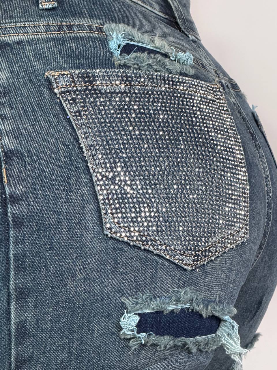 Jeans Tasca Strass