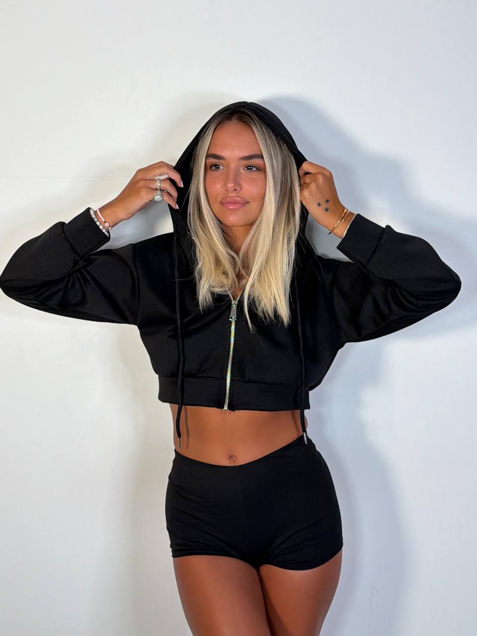 Felpa Miami Crop