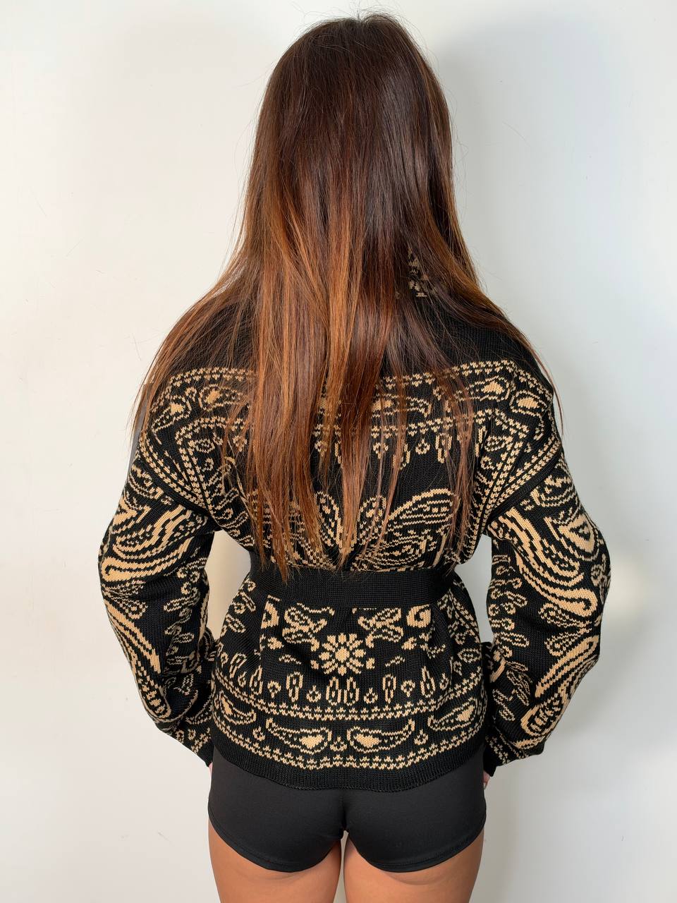 Cardigan Bandana Crop