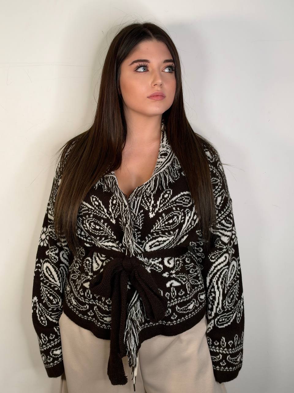 Cardigan Bandana Crop