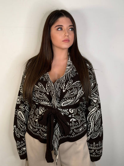 Cardigan Bandana Crop