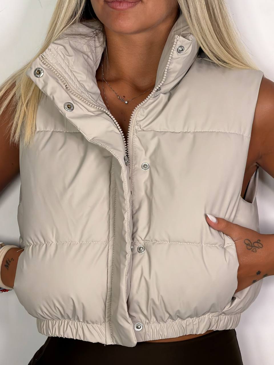 Gilet Caramel
