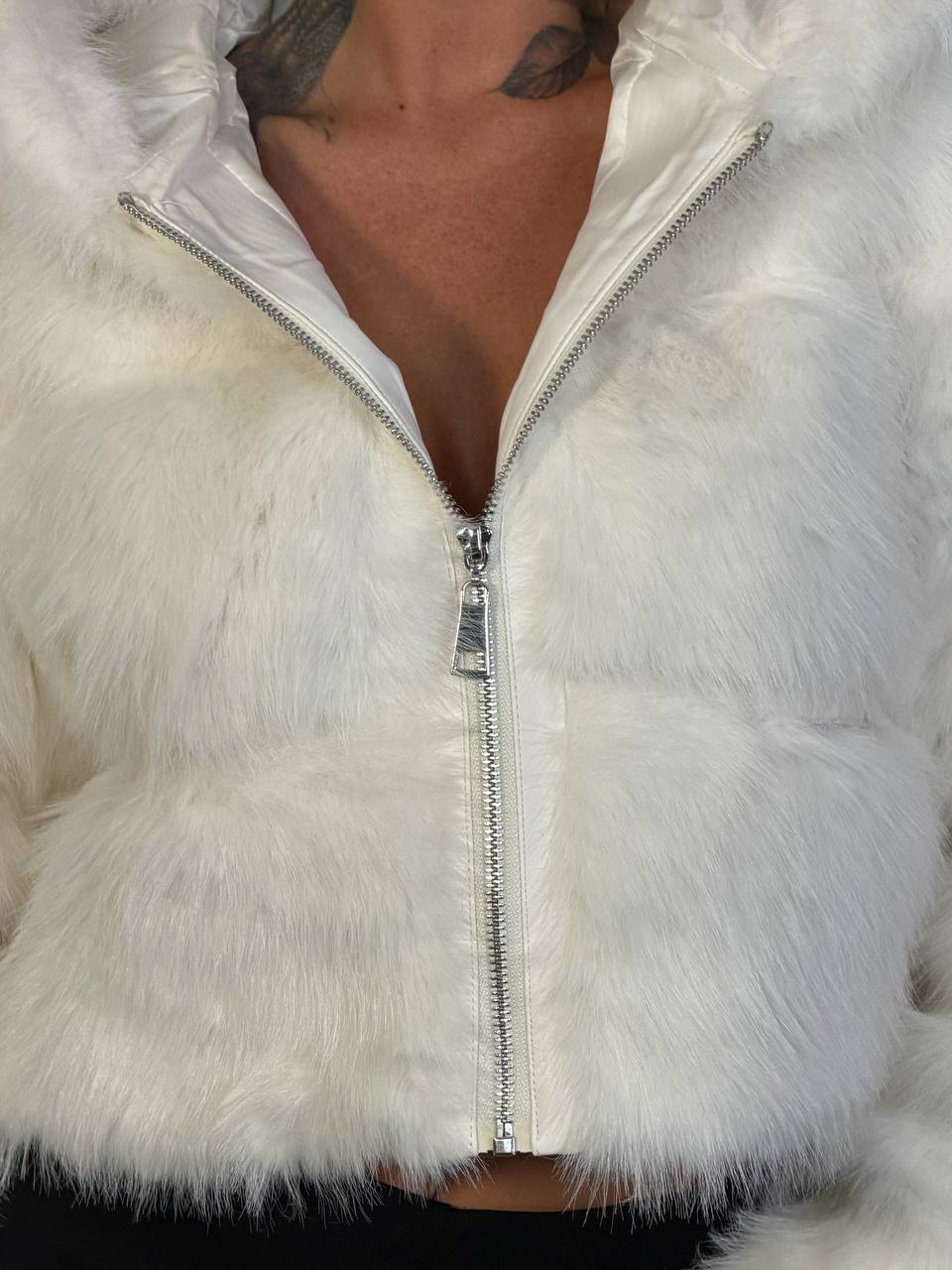 Eco Fur Soft Glam Crop