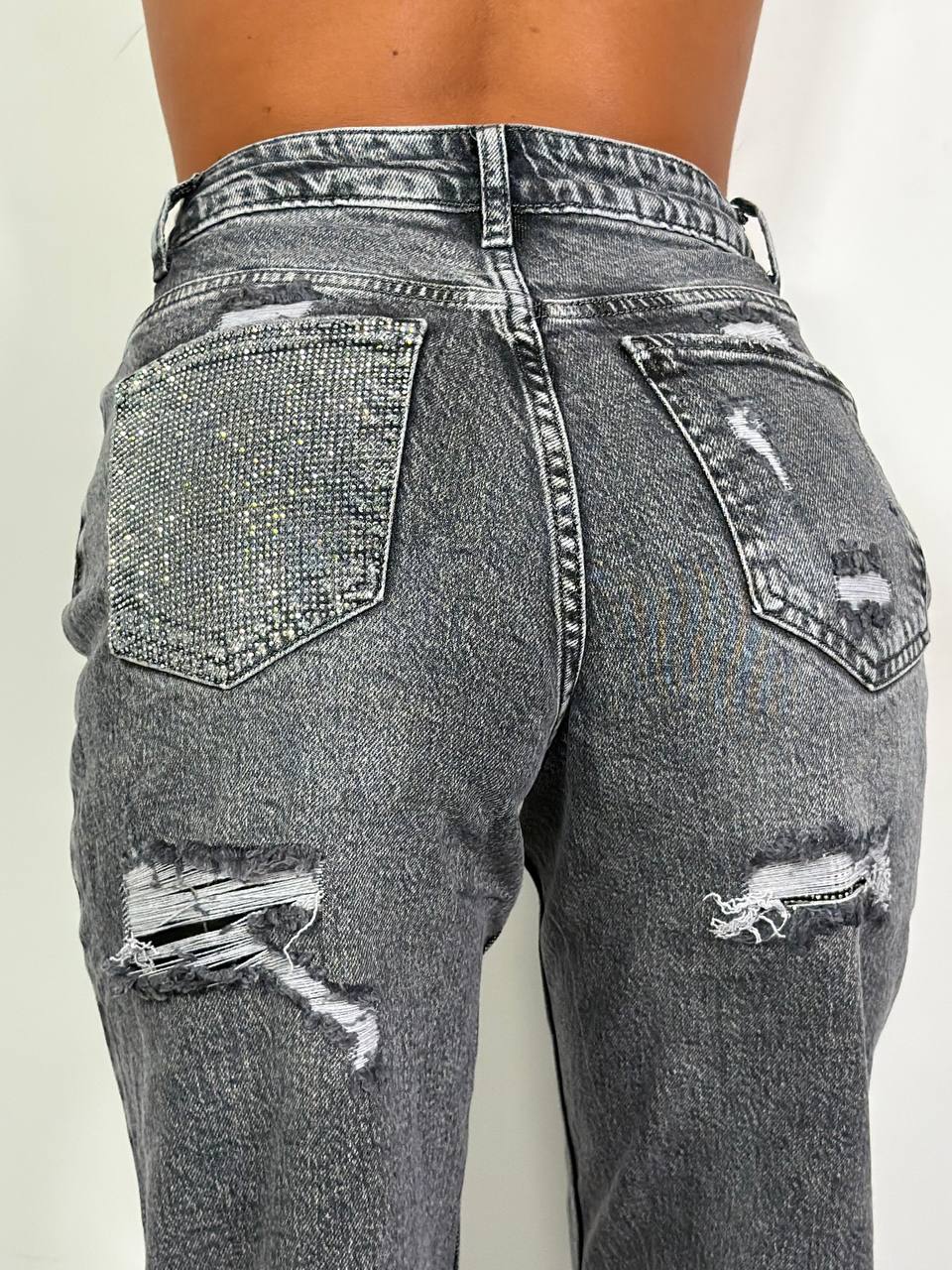 Jeans Tasca Strass