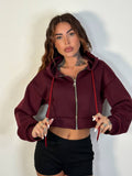 Felpa Miami Crop