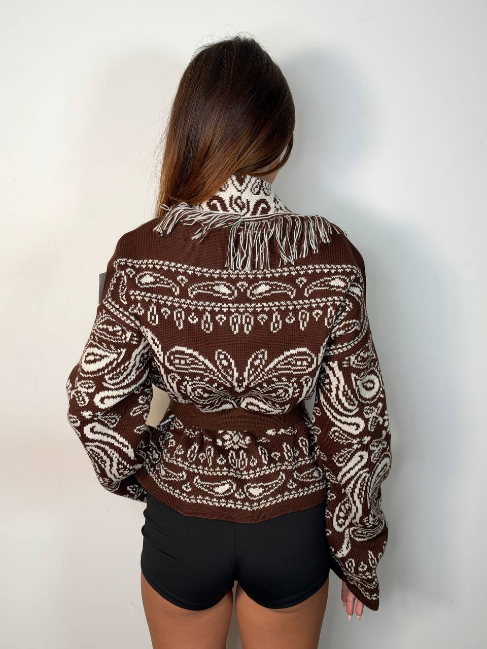 Cardigan Bandana Crop