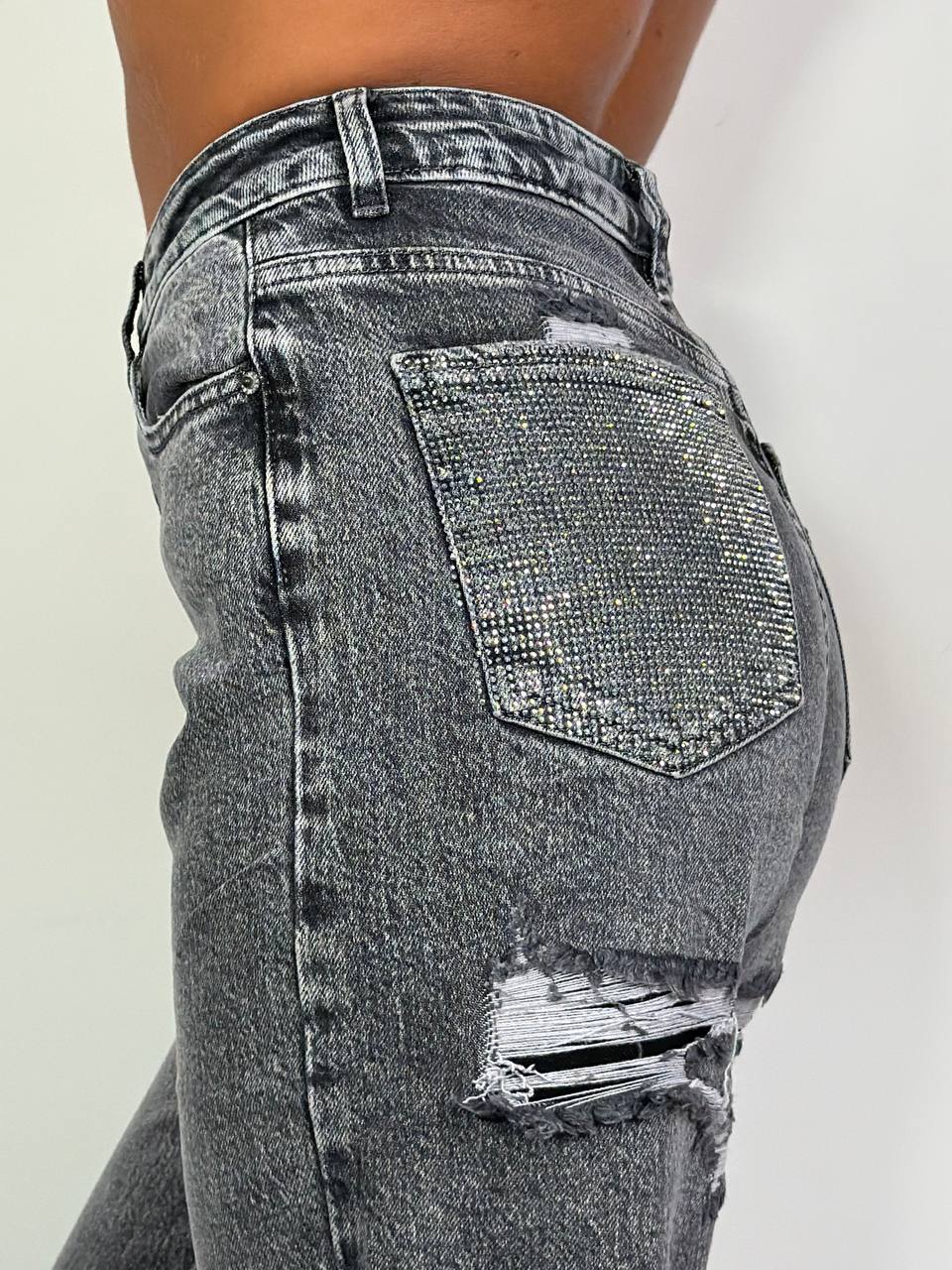 Jeans Tasca Strass