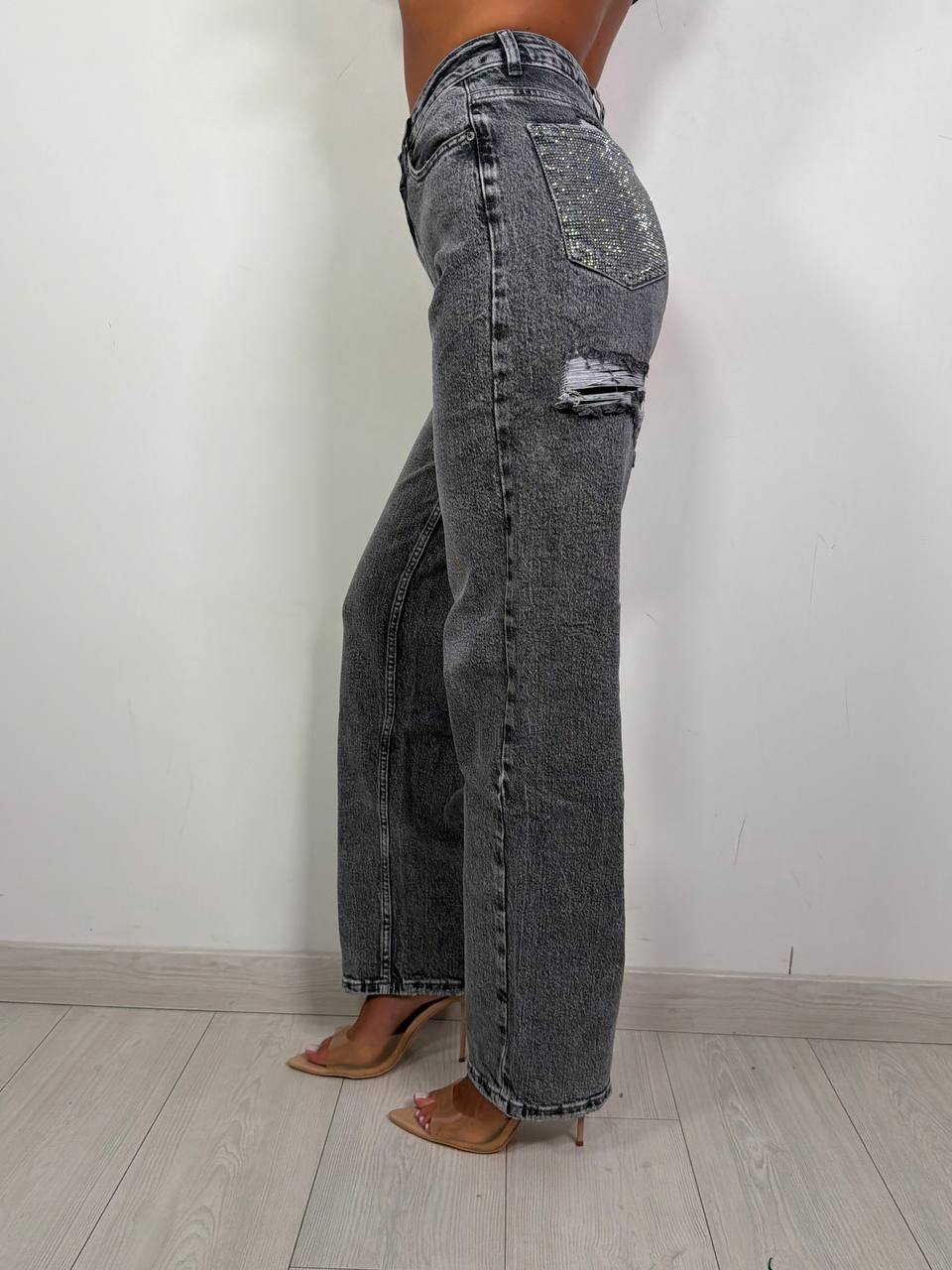 Jeans Tasca Strass