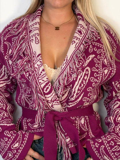 Cardigan Bandana Crop
