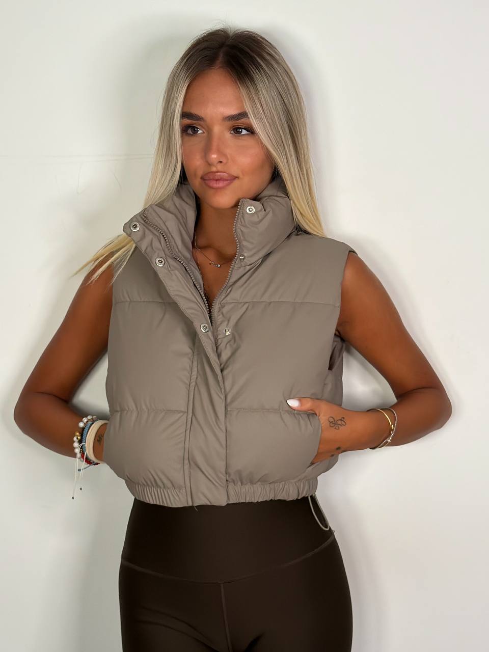Gilet Caramel