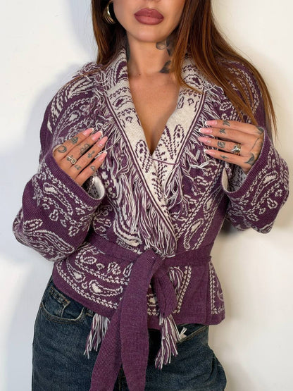 Cardigan Bandana Crop