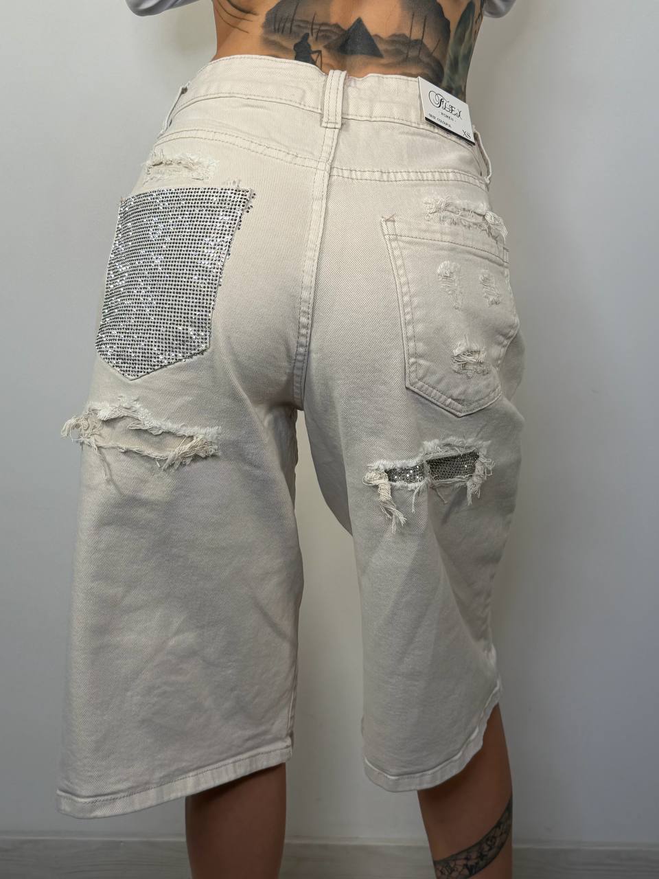 Bermuda Tasca Strass