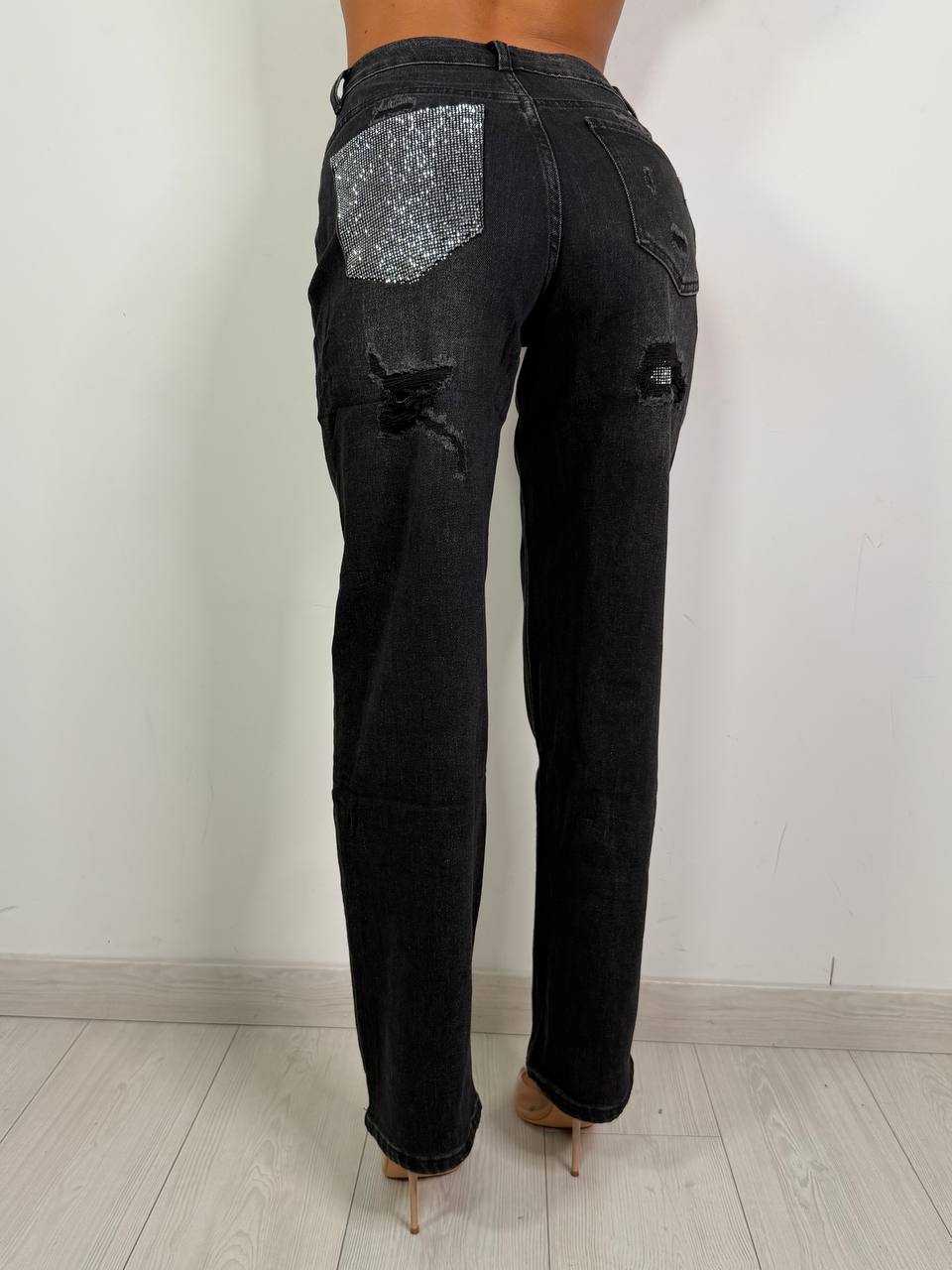 Jeans Tasca Strass