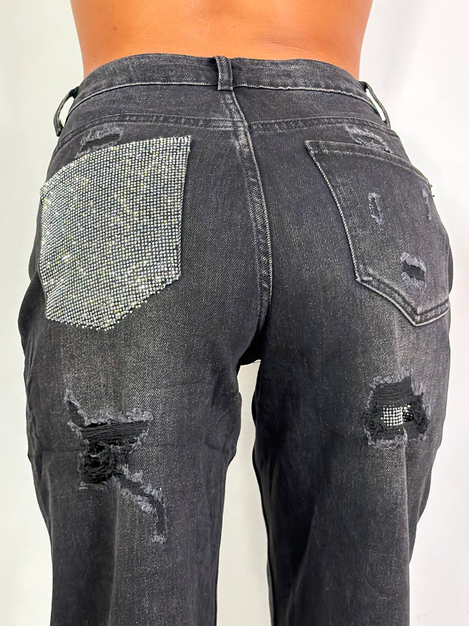 Jeans Tasca Strass
