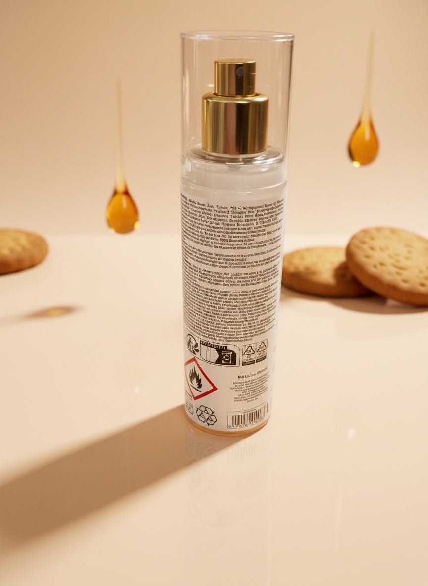 Profumatore Tessuti BLANC CRÈME – Effetto Dolce Latte & Biscotto 🍯 | Profumo da Sogno per Vestiti (100ml) - Abbigliamento Jessica