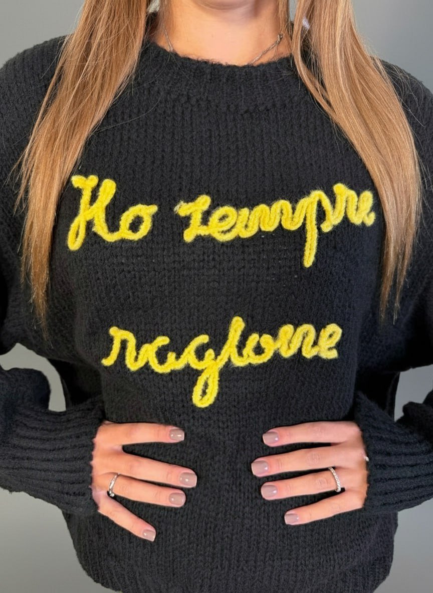 Pull Ho Sempre Ragione - Abbigliamento Jessica