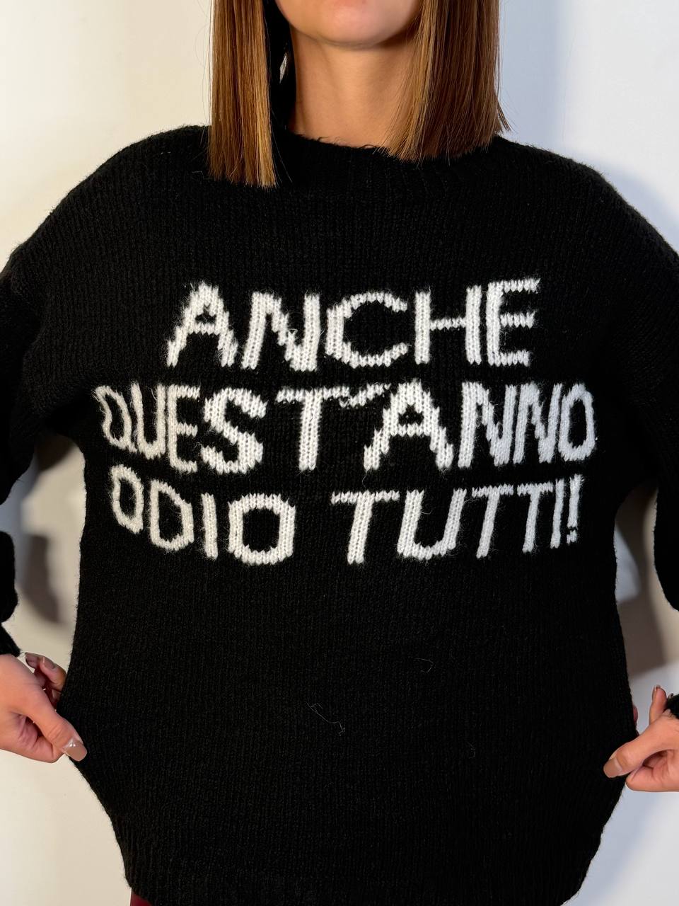 Pull Odio Tutti - Abbigliamento Jessica